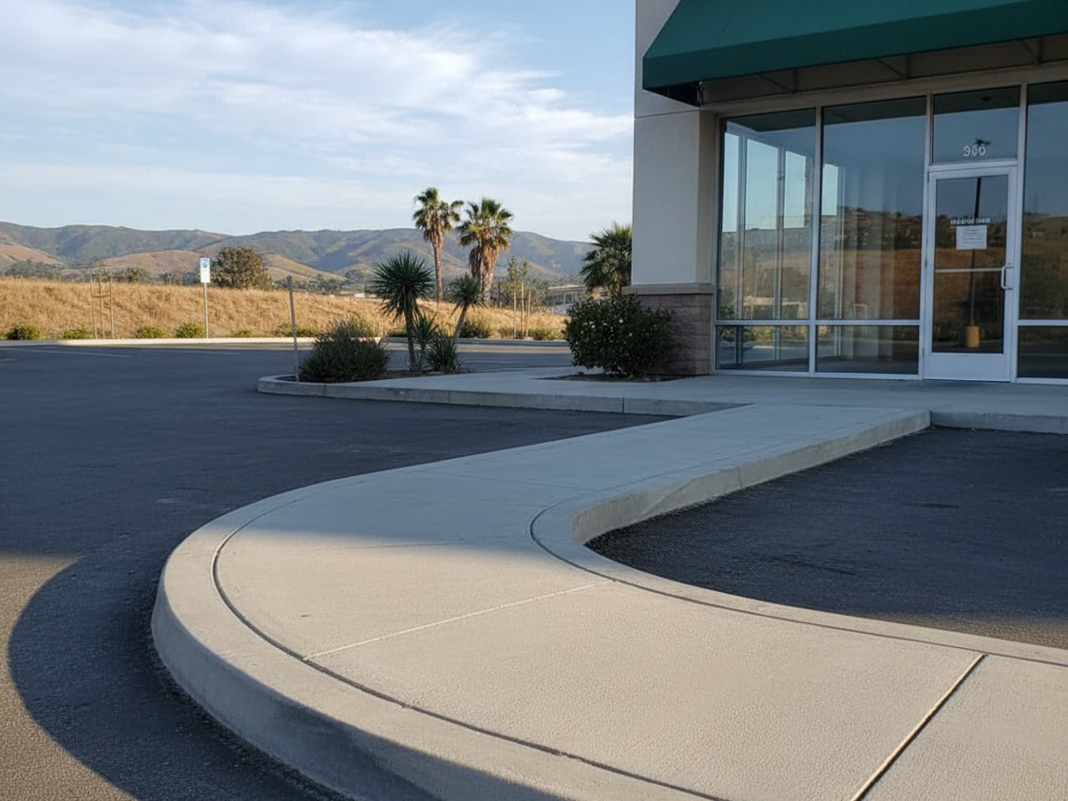 Exposed Aggregate Concrete completed by Paramount Concrete in Redwood City, CA